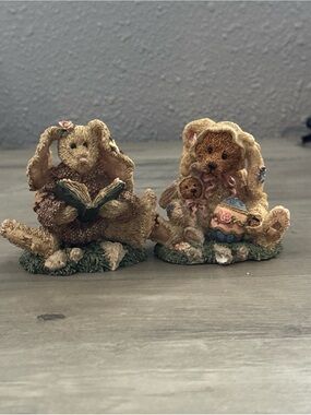 Vintage Boyds Bears Figurine Pair